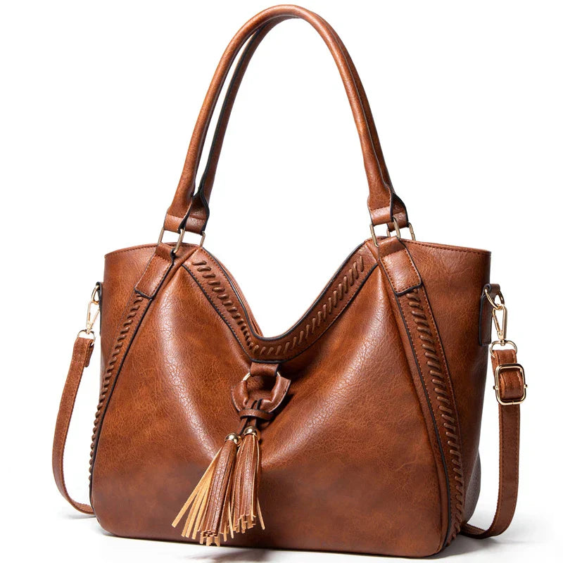 Linde™ - Elegant Vintage Leather Bag